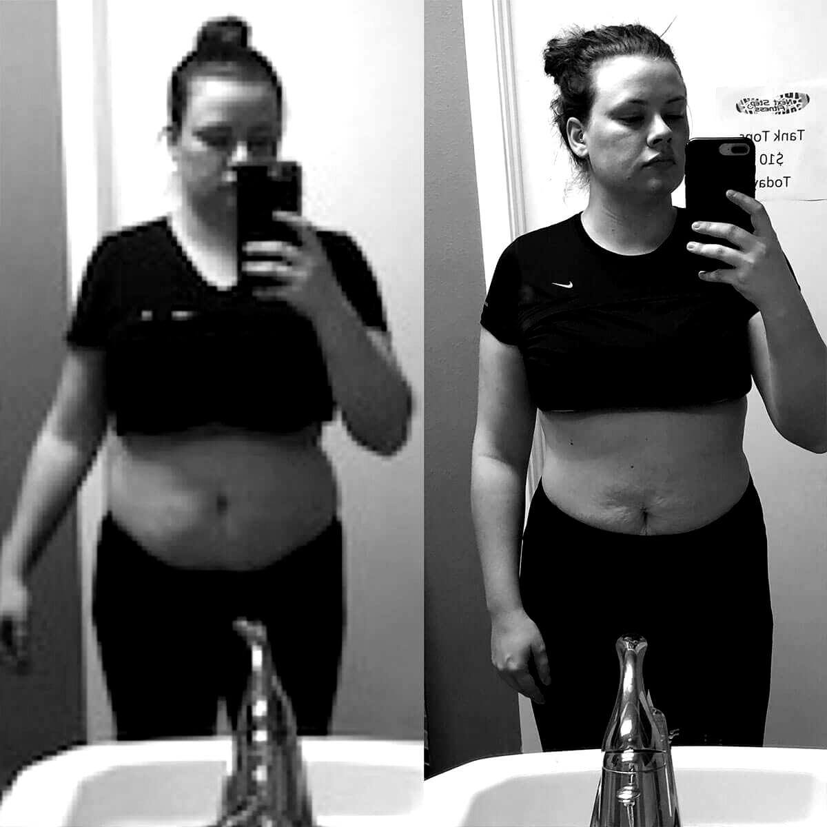 Beast Body Fit: Before & After B&W