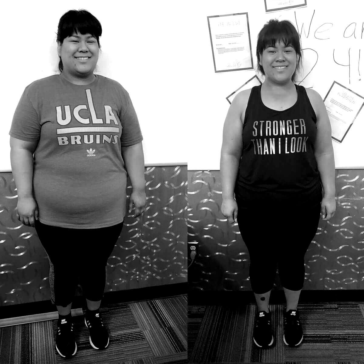 Beast Body Fit: Before & After B&W