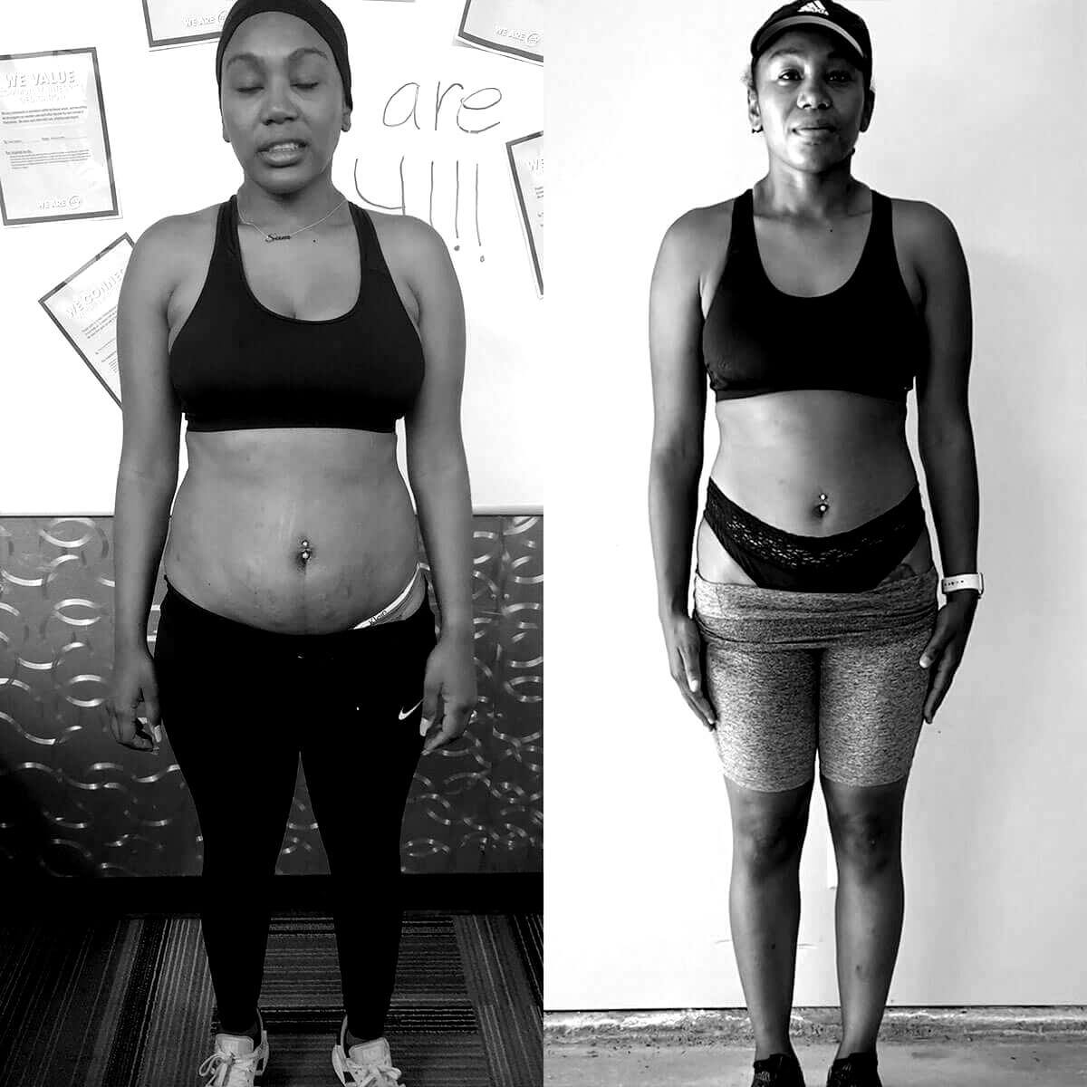 Beast Body Fit: Before & After B&W
