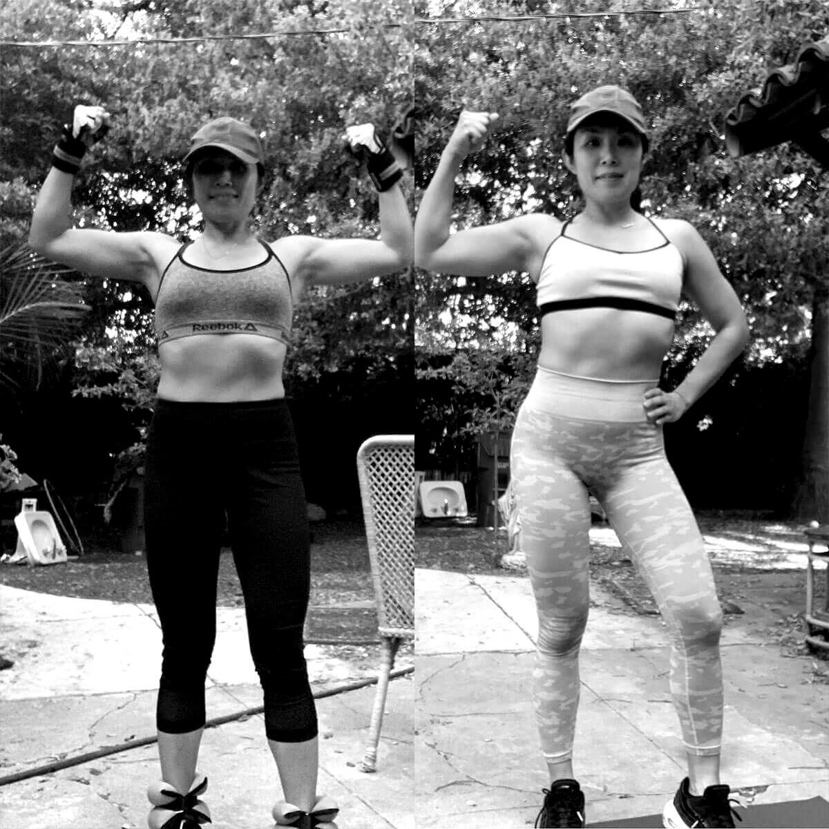 Beast Body Fit: Before & After B&W