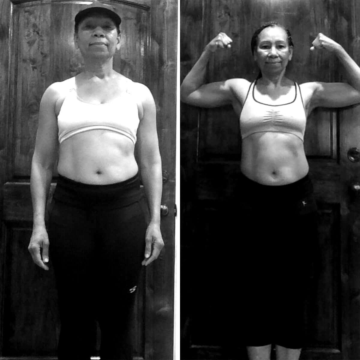 Beast Body Fit: Before & After B&W