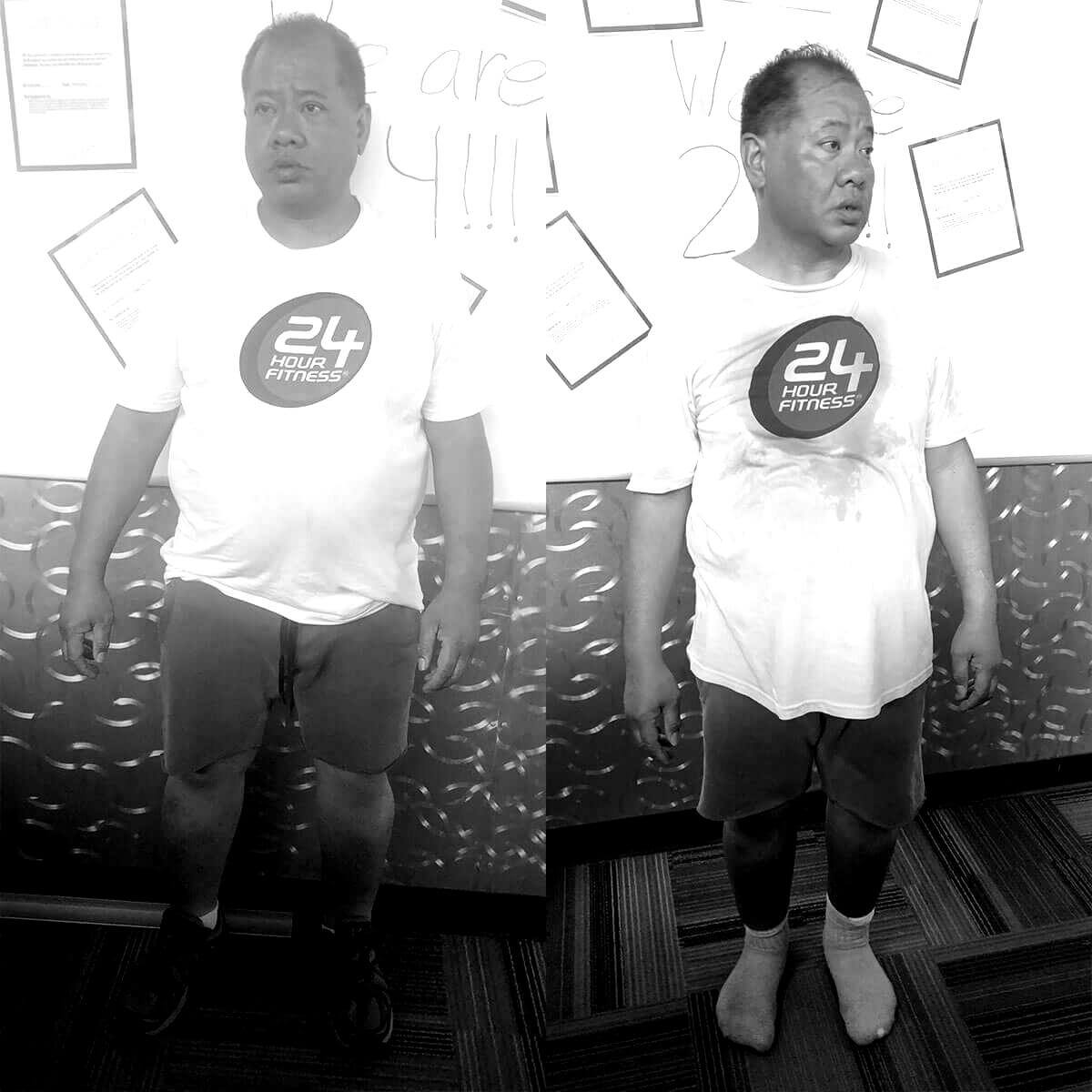 Beast Body Fit: Before & After B&W