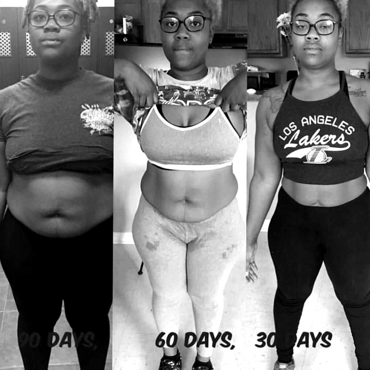 Beast Body Fit: Before & After B&W