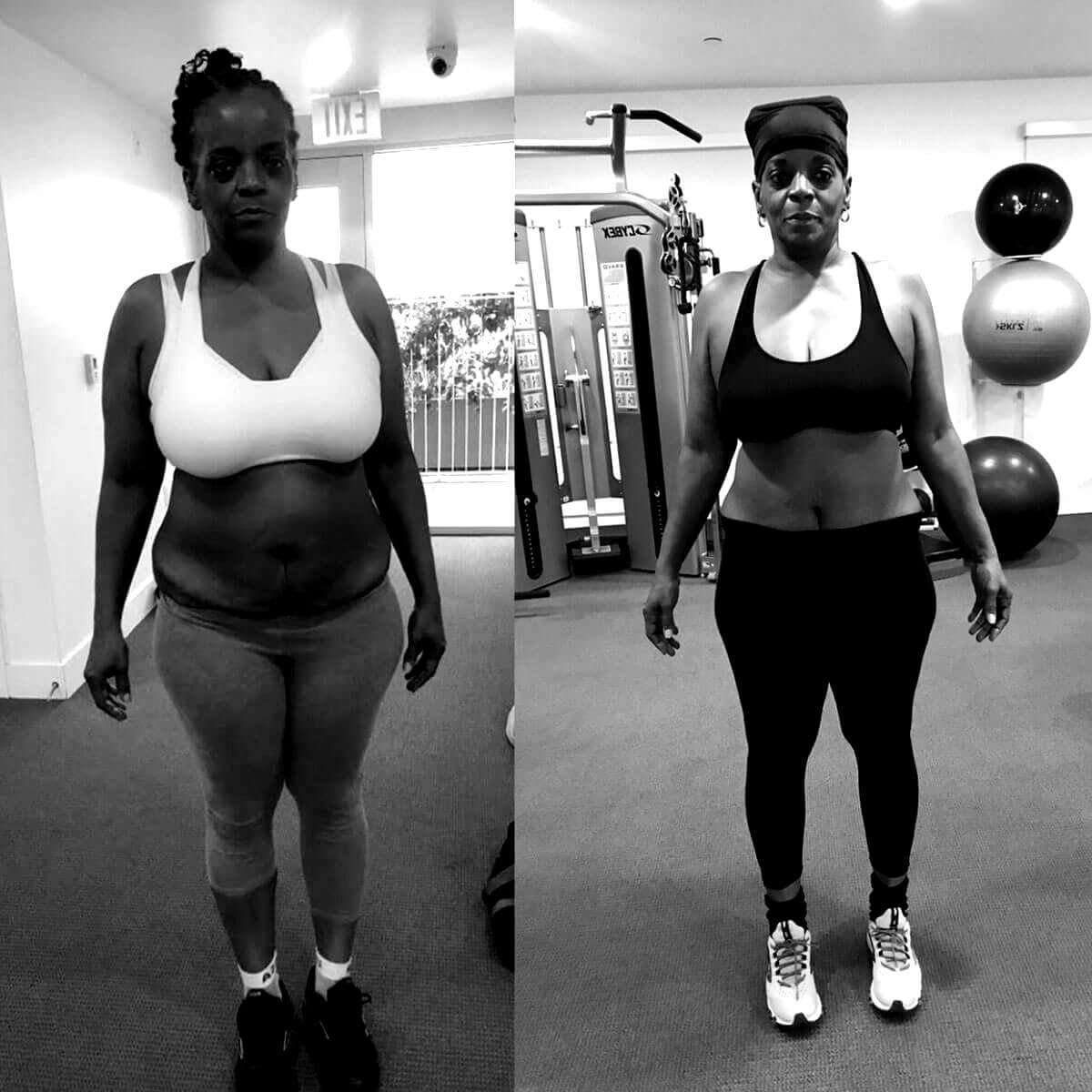 Beast Body Fit: Before & After B&W