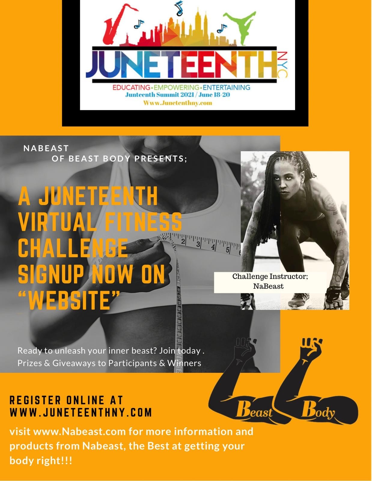 Juneteenth 2021 Fitness Challenge